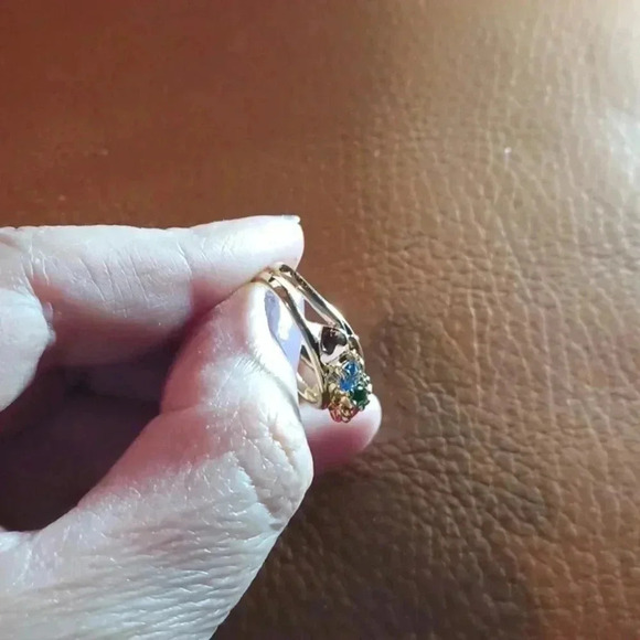 💙🌹Gold-plated Mother's ring. yellow - Picture 6 of 10